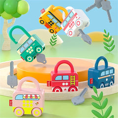 Baby Learning Lock Educational Toys Matching & Counting Montessori Math Toys