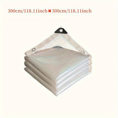 1pc Rain Canopy Cloth Thickened Plastic Large Shed Film PE Outdoor Dust Warm