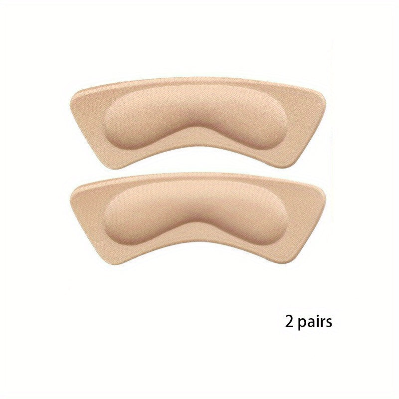 Heel Insoles Patch Pain Relief Anti-Wear Cushion Pads Feet Care Adhesive Back