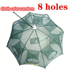 Collapsible Fishing Net for Live Fish and Shrimp