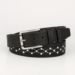 Pure Rivet Casual Belt PU Men's Leather Belt