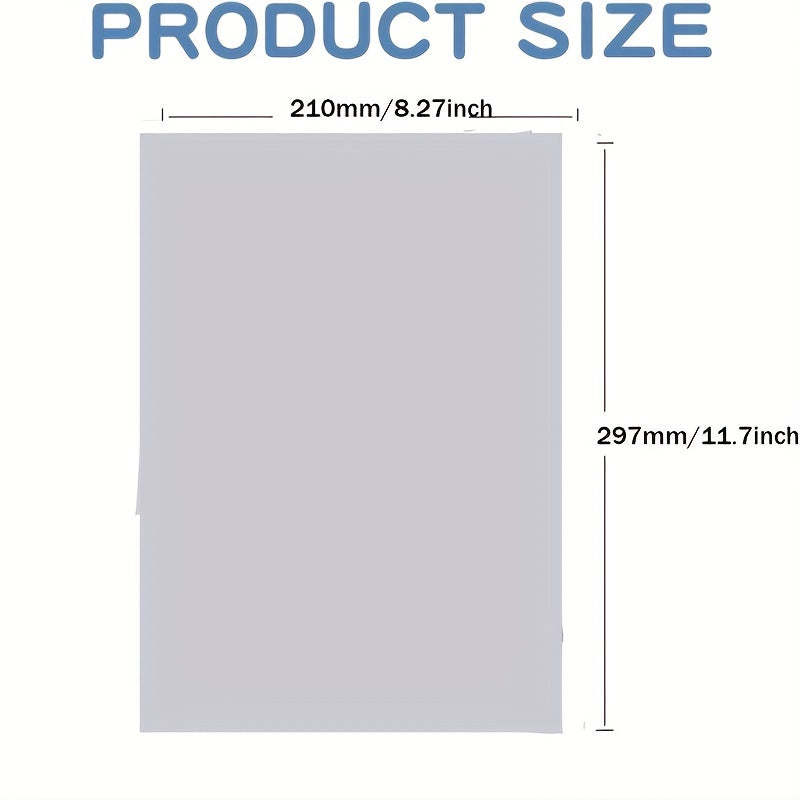 Sublimation Paper A4 Easy Transfer DIY Print T shirts Mugs Phone Cases