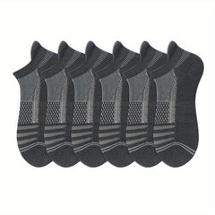 6 Pairs Women's Low Cut Ankle Socks Breathable Lightweight Sports Short Socks