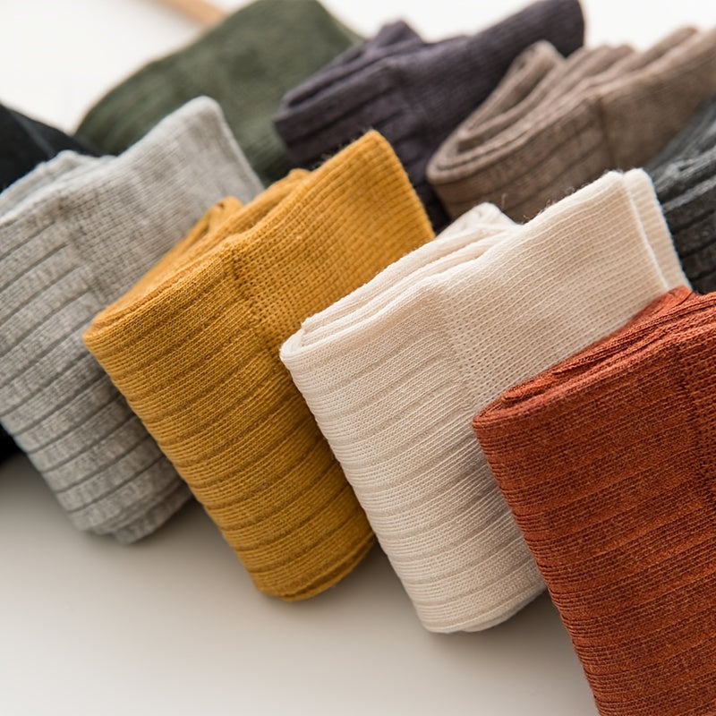 Cotton Comfy Mid Tube Socks Women's Stockings