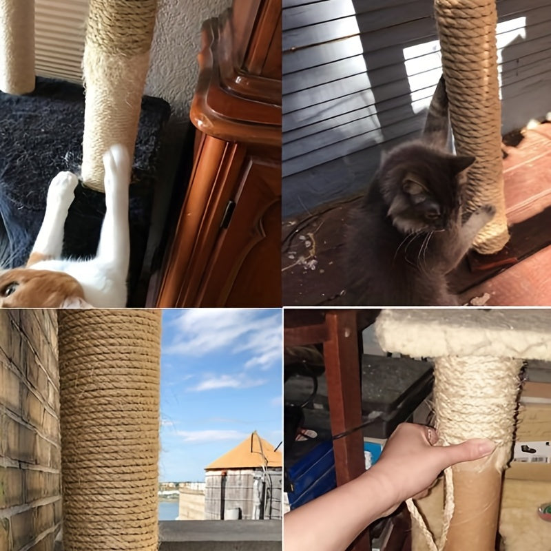 1pc 10m Sisal Rope Cat Scratching Board Furniture Protection