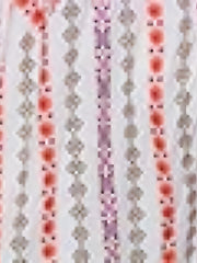 Women's Plus Size Kaftan Dress Floral & Geometric Print V Neck Maxi