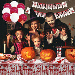 Halloween Scream Party Tableware Set for 16 Guests