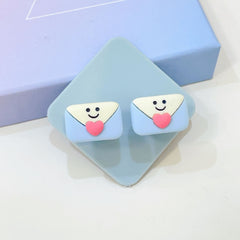 3pcs Cartoon Punch Double Hook Strong Wall Hook Bathroom Sticky Hook