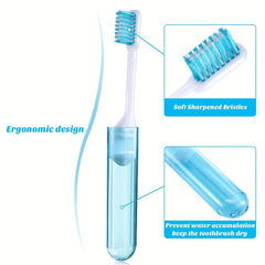 Travel Foldable Toothbrush with Box