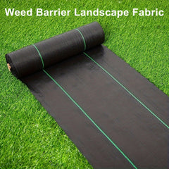 Heavy Duty Weed Barrier Landscape Fabric 3.2oz Gardening Mat Ground Cover