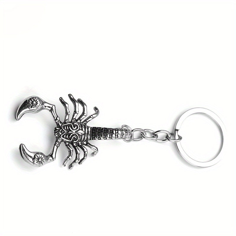 Metal Scorpion Keychain Bag Purse Pendant Decoration Ornament