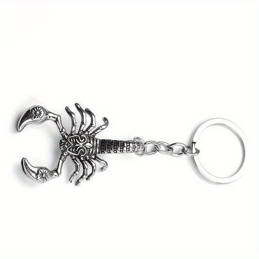 Metal Scorpion Keychain Bag Purse Pendant Decoration Ornament