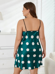 Dot Print Cami Nightdress Loungewear