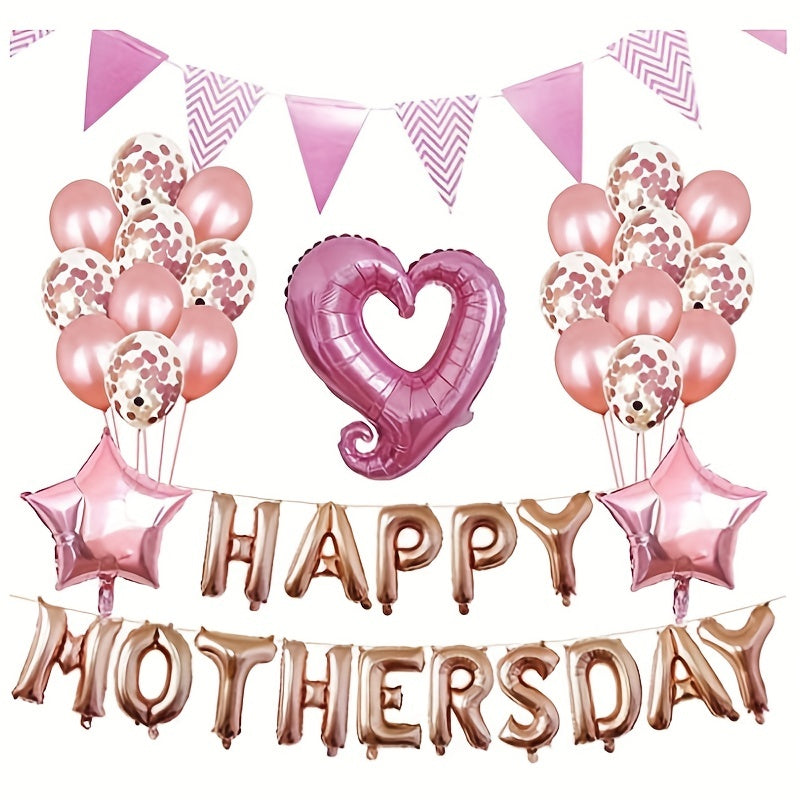HAPPY MOTHER'S Balloon Set Decoration Kit