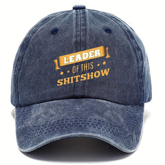 Washed Cotton Printed Letter Baseball Cap Soft Sun Hat for Men and Women