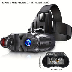 HD 10X Night Vision Binoculars 1080P Infrared Zoom USB Charging