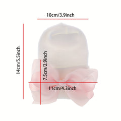Double Layer Baby Hat With Bow - Men Women