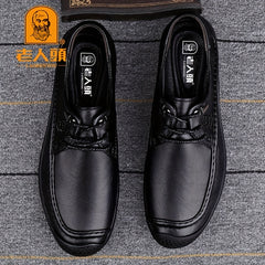 Men's Casual Derby Shoes Lace up Front