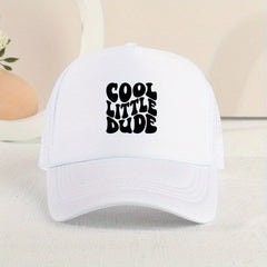 LITTLE DUDE Mesh Stitching Cap Sun Protection Comfortable