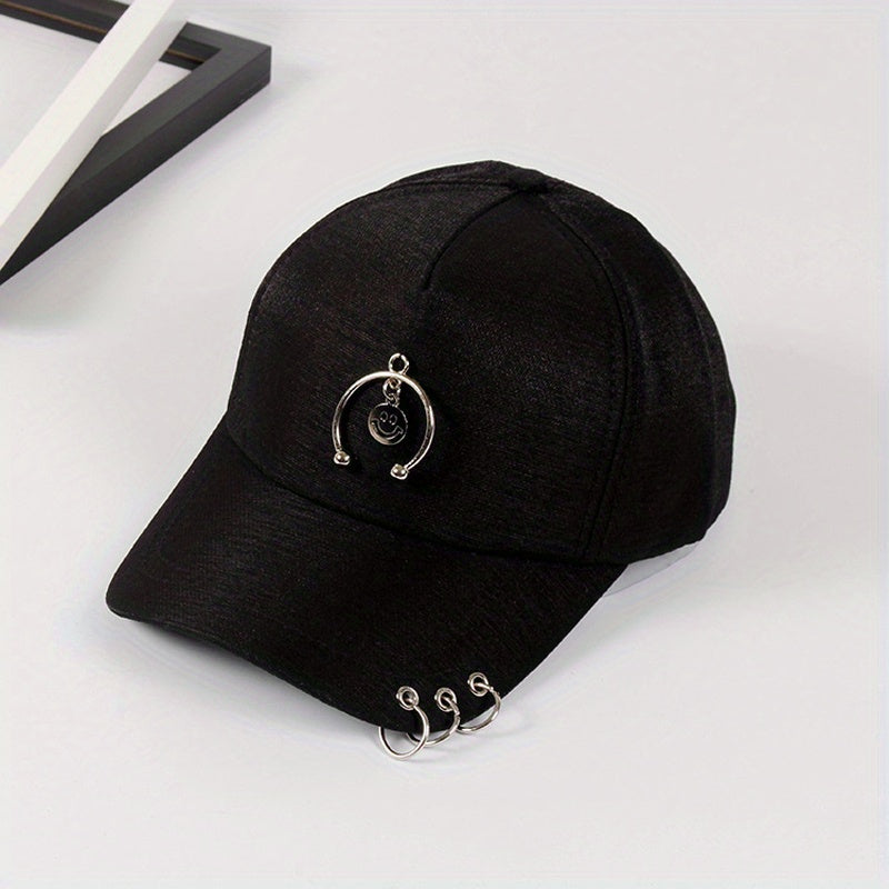 Adjustable Summer Casual Mens Peaked Cap For Outdoor Sport