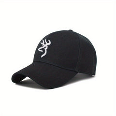 Scorpion Embroidery Baseball Cap Unisex Solid Sun Hat Adjustable Golf Dad Hat