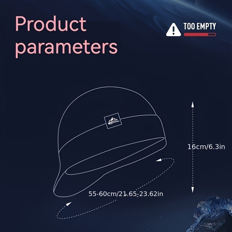 Knitted Skiing Hat Men Women Outdoor Sports Cycling Ear Protector Warm