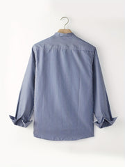 Men's Stripe Long sleeve Shirt - Spring & Summer