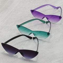 3 Pack Men's Cat Eye Sunglasses for Outdoors & Decoration