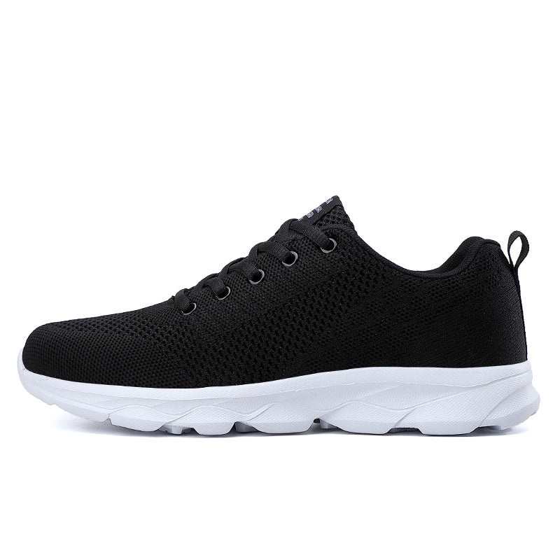Women's Comfortable Lace Up Running Shoes Low Top Sports Sneakers