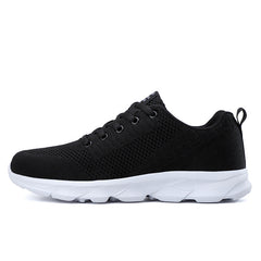 Women's Comfortable Lace Up Running Shoes Low Top Sports Sneakers