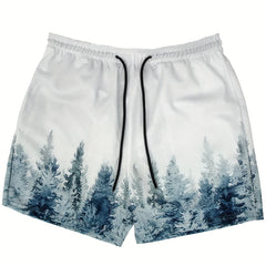 Men's Quick Dry Graphic Print Active Loose Shorts