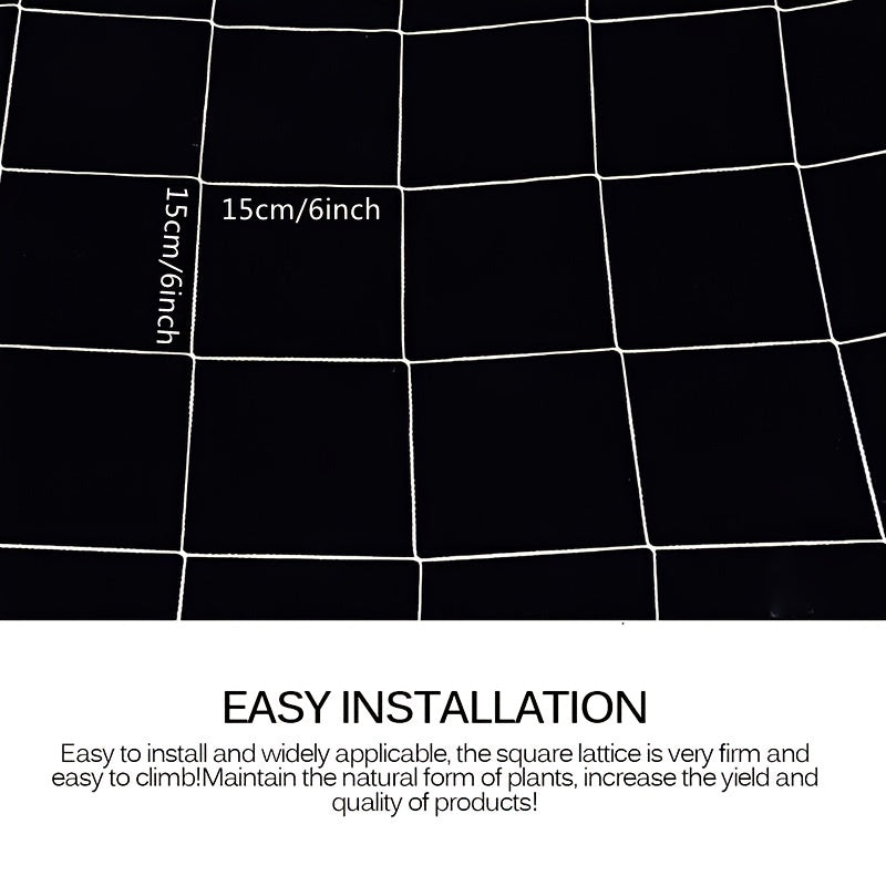 Polyester Pergola Net for Climbing Plants