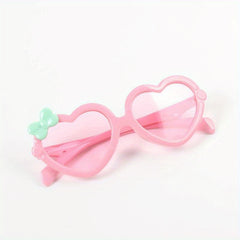 Cartoon Heart Frame Sunglasses UV Protection
