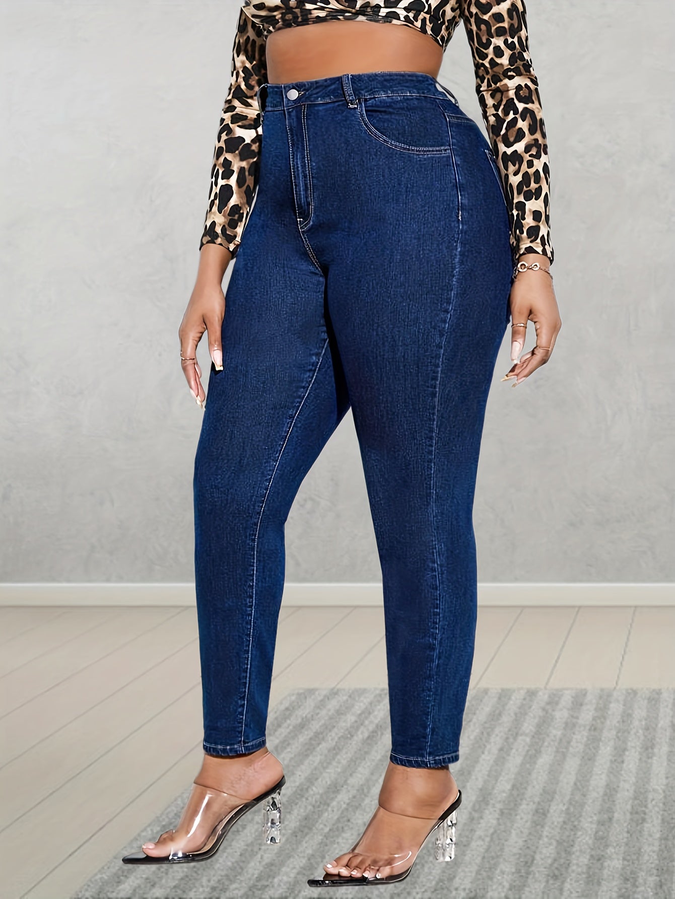 High Rise Skinny Jeans