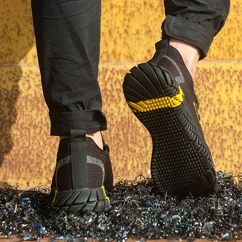 CEATSAFETV Men's Steel Toe Work Safety Shoes