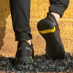 CEATSAFETV Men's Steel Toe Work Safety Shoes