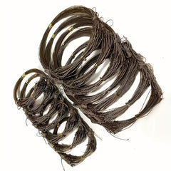 10pcs Natural Rattan Vine Poultry Trap Wreath Rings for Effective Trapping