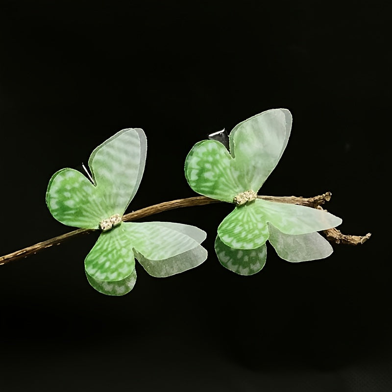 30pcs Butterfly Hair Clips for Christmas Parties