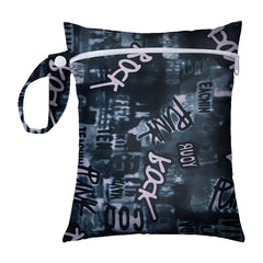 Waterproof Diaper Storage Bag 16x20cm Multiple Prints
