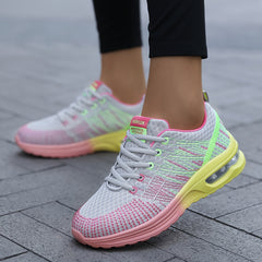 Women's Air Cushion Running Shoes Breathable Athletic Sneakers