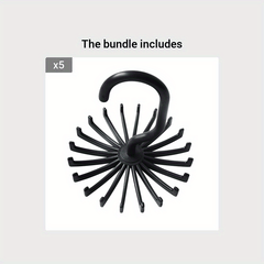 Multifunction Rotating Hook Scarf Tie Belt Hanger Organizer
