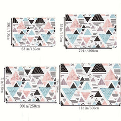 Modern Area Rug For Living Room Non Slip Floor Mat Soft Comfort Carpet
