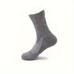 3 Pairs Outdoor Cotton Socks for Running Basketball Thickened Sports Socks