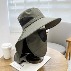 Outdoor Sun Protection Hat Large Brim UV Protection Hat