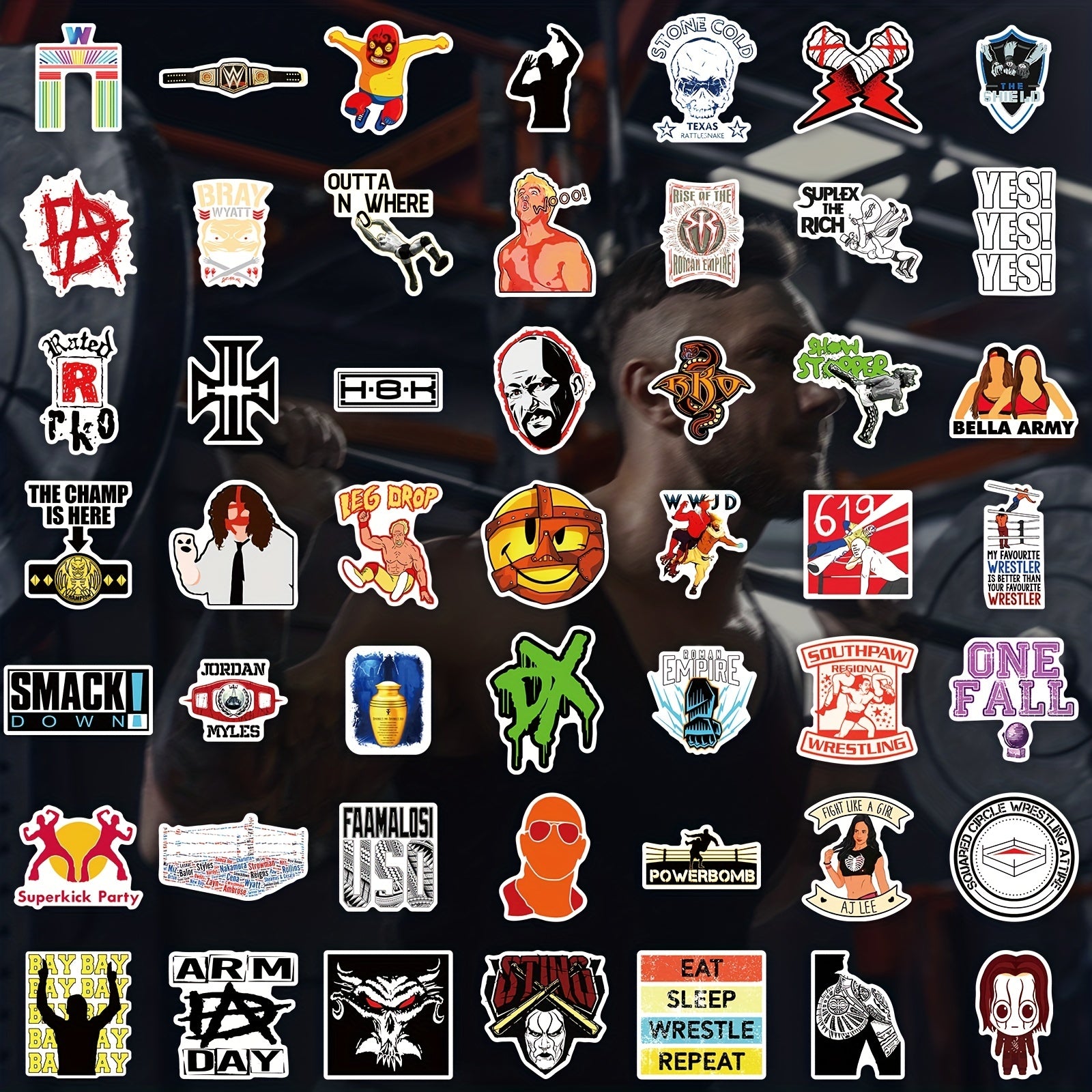 200pcs Fitness Gym Workout Stickers for Planners & Journals Girls Teens