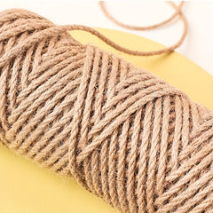 6mm Jute Rope Cat Scratching Post Tree Replacement & DIY Decoration