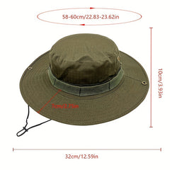 Tactical Sun Hat Army Fan Sun Protection Breathable Fisherman Hat