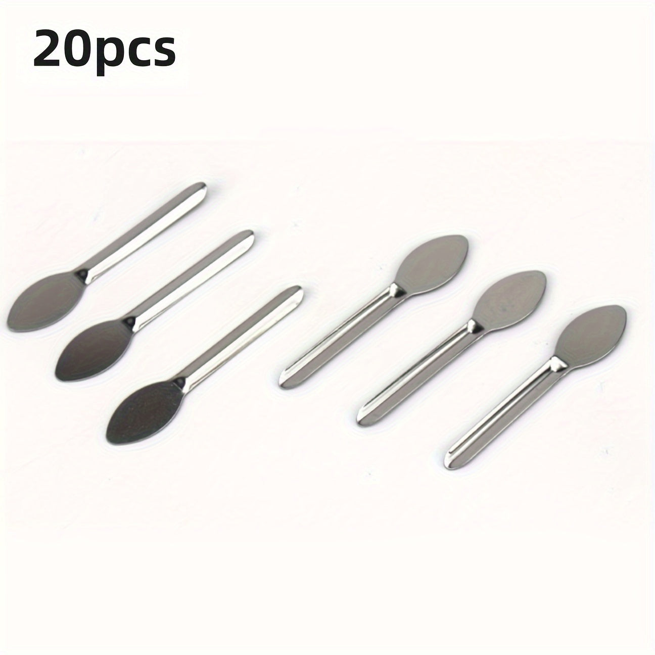 20pcs Lab Micro Spoon Shovels for Medicine Filling
