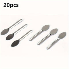 20pcs Lab Micro Spoon Shovels for Medicine Filling