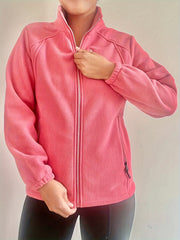 Fleece Liner Sports Jacket Long Sleejsonves Mock Neck Keep Warm